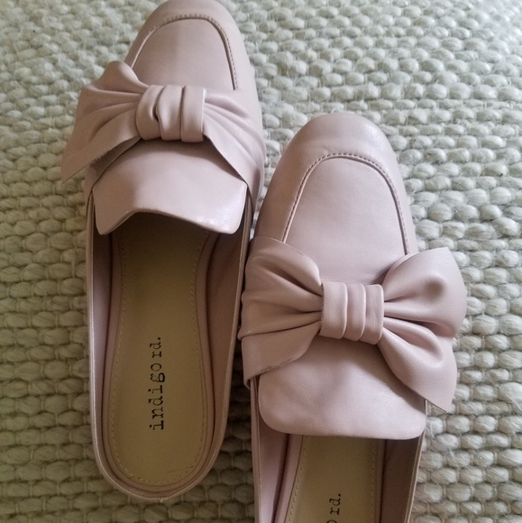 Indigo Shoes - Dusty pink mules 🎀